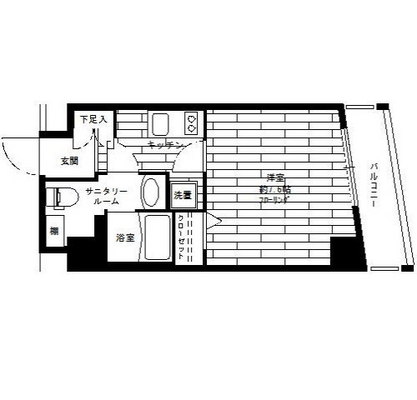 東京都北区滝野川1丁目 賃貸マンション 1K