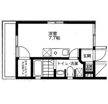 東京都北区豊島1丁目 賃貸アパート 1R