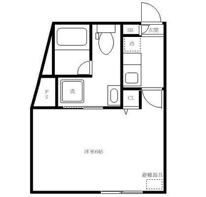 王子 マンション 1K