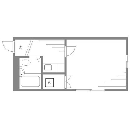 王子 アパート 1K