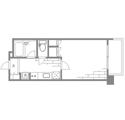 王子 マンション 1K