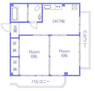 東京都北区西ヶ原２丁目 賃貸マンション 2DK