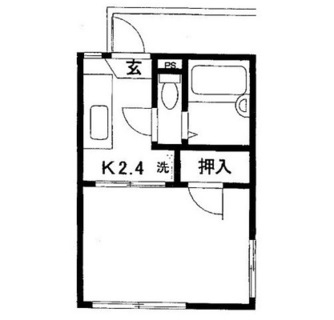 東京都北区王子２丁目 賃貸アパート 1K