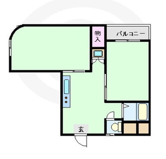 東京都北区滝野川１丁目 賃貸マンション 2DK