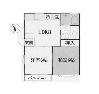 東京都北区西ヶ原２丁目 賃貸アパート 2LDK