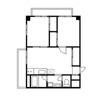 東京都北区王子３丁目 賃貸マンション 2DK