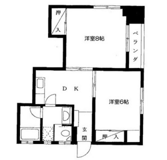 東京都北区王子１丁目 賃貸マンション 2DK