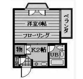 東京都北区滝野川１丁目 賃貸マンション 1K