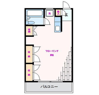 東京都北区岸町２丁目 賃貸アパート 1R