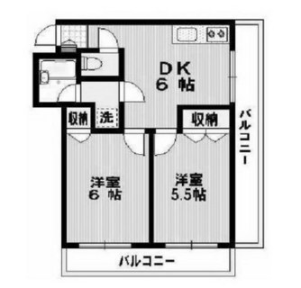 東京都北区王子３丁目 賃貸マンション 2DK