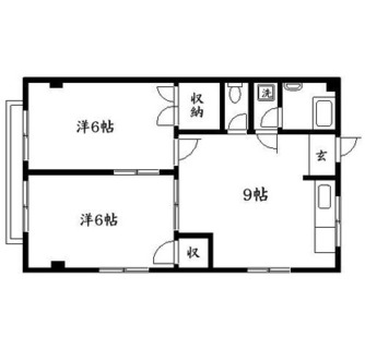 東京都北区岸町１丁目 賃貸マンション 2DK