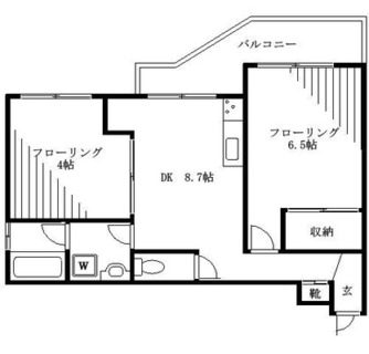 東京都北区王子２丁目 賃貸マンション 2DK