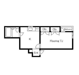 東京都北区王子本町２丁目 賃貸マンション 1K