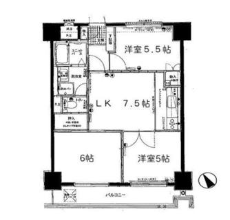 東京都北区豊島１丁目 賃貸マンション 3LK