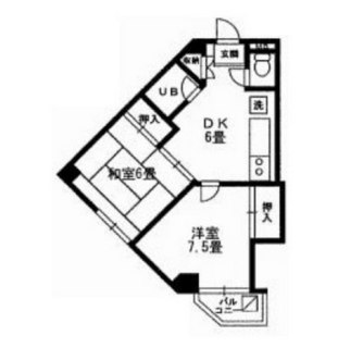 東京都北区王子本町１丁目 賃貸マンション 2DK