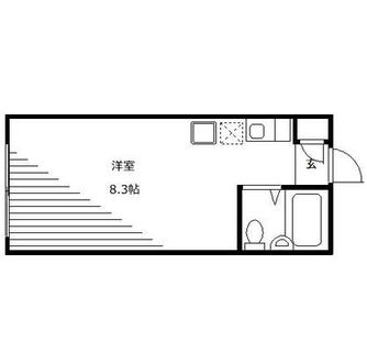 東京都北区西ヶ原３丁目 賃貸マンション 1R