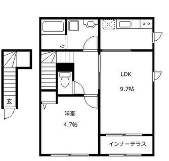 東京都北区栄町 賃貸アパート 1LDK