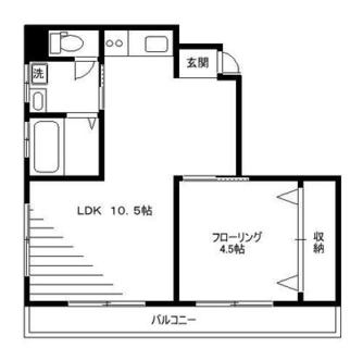 東京都北区岸町１丁目 賃貸マンション 1LDK