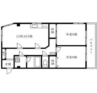 東京都北区王子３丁目 賃貸マンション 2LDK