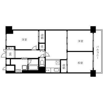 東京都北区王子１丁目 賃貸マンション 3DK