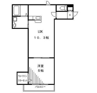 東京都北区滝野川２丁目 賃貸マンション 1LDK