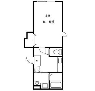 東京都北区豊島区１丁目 賃貸マンション 1K