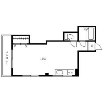 東京都北区滝野川１丁目 賃貸マンション 1R