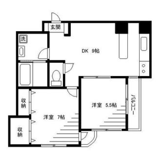 東京都北区王子２丁目 賃貸マンション 2DK