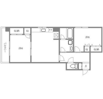 東京都北区王子１丁目 賃貸マンション 2LDK